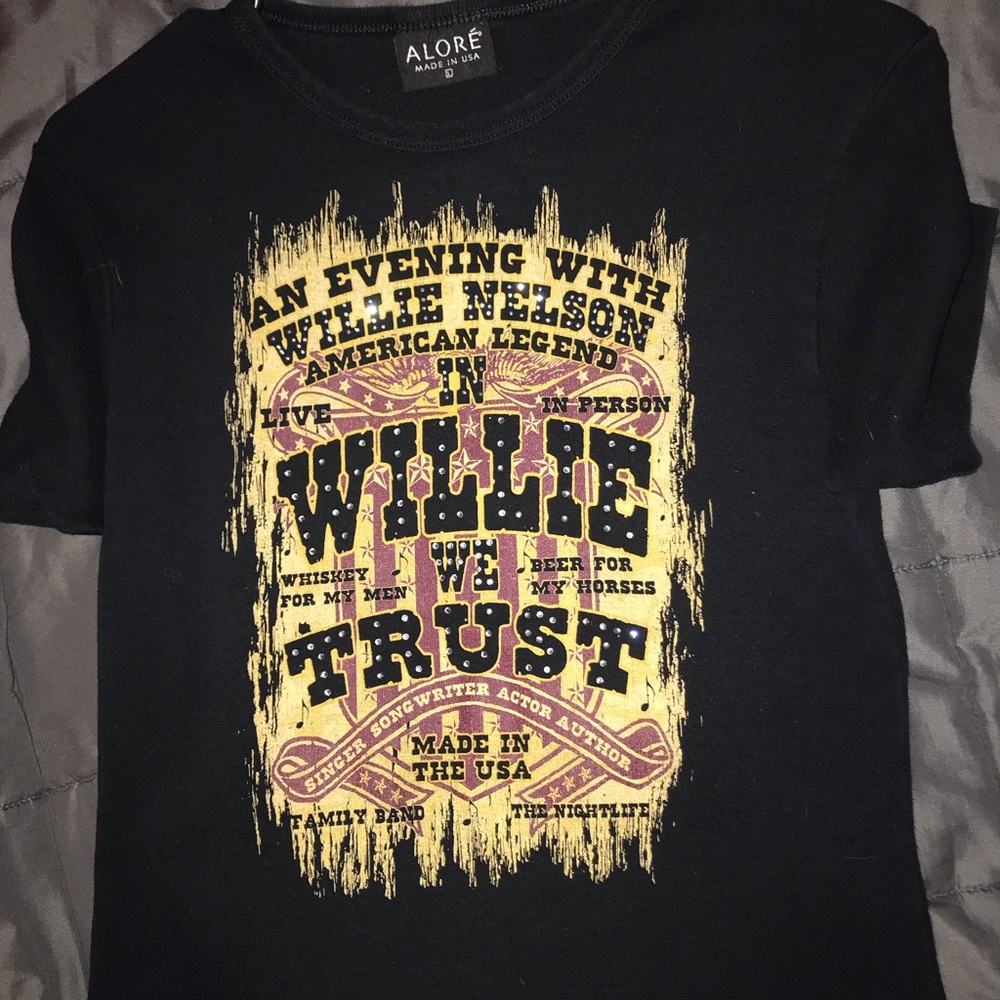 Willie Nelson Concert Shirt